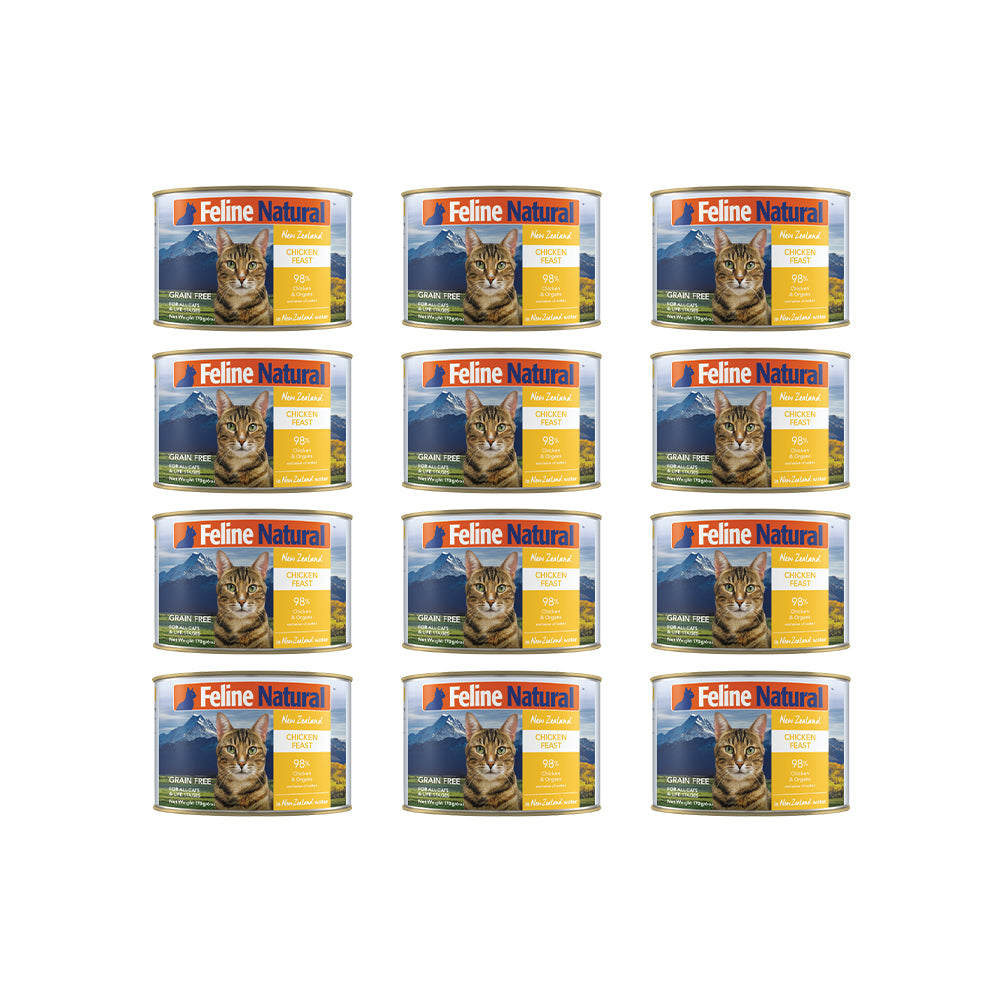 FELINE NATURAL Chicken Feast Cat Food
