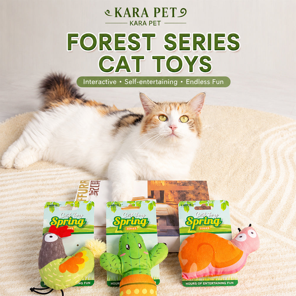 Catnip Toy | Plush Interactive Chew Toy for Cats