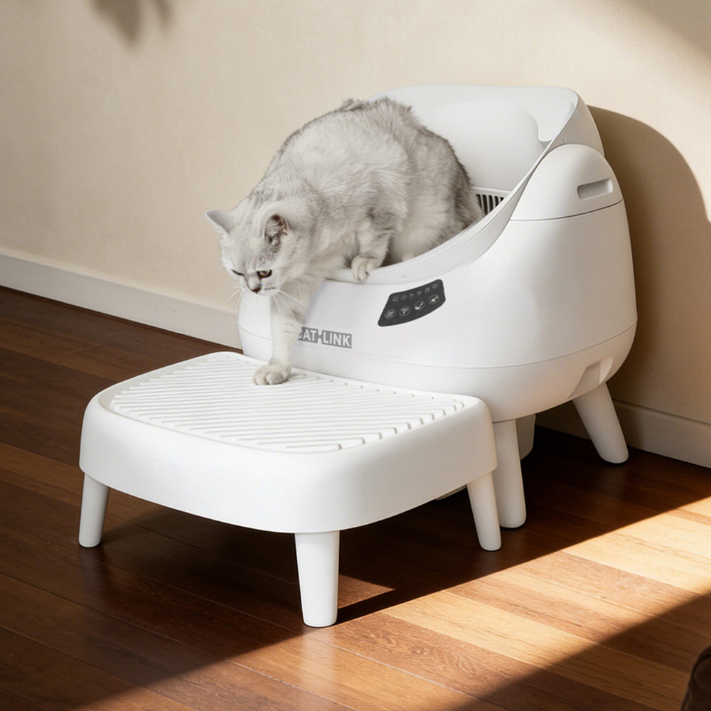 CATLINK Open-X Self-Clean Smart Cat Litter Box - Scooper Open-X