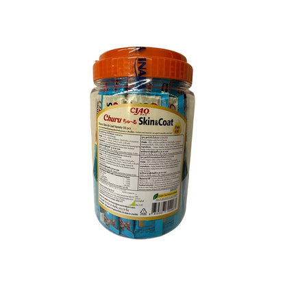 INABA Churu Skin & Coat Varieties 700g (14g x 50 ) USA-657T