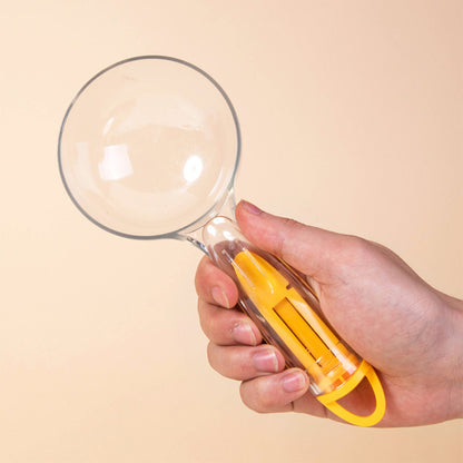 Pet Food Measuring Scoop with Scale – Multi-Function Feeding & Can Spoon