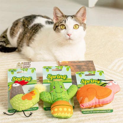 Catnip Toy | Plush Interactive Chew Toy for Cats