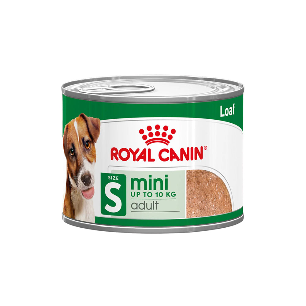 ROYAL CANIN Mini Adult Loaf Wet Dog Food 195g x 12