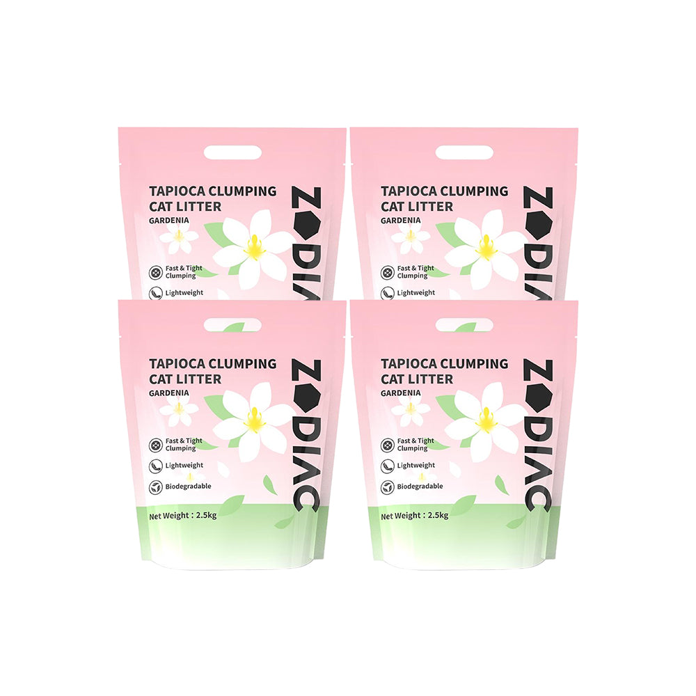 ZODIAC Advanced Clumping Cat Litter – Tofu Mix With Puffed Tapioca - Gardenia