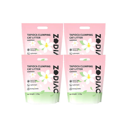 ZODIAC Advanced Clumping Cat Litter – Tofu Mix With Puffed Tapioca - Gardenia