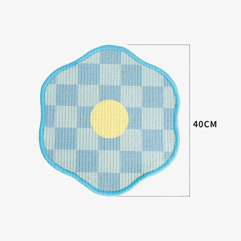 Dopamine Colour Sisal Wall-Mounted Cat Scratching Pad - Heavy Duty Anti-Shed (Self-Adhesive)