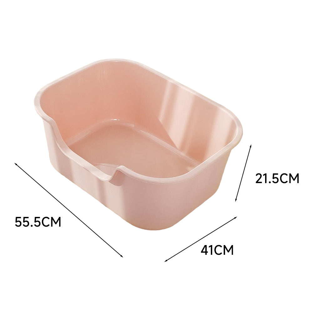Extra Large Open Cat Litter Box 55x41x21.5cm