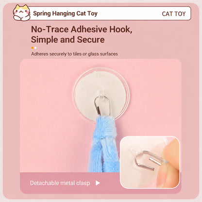 Cat Spring Toy | Suction Cup | Interactive Self-Play
