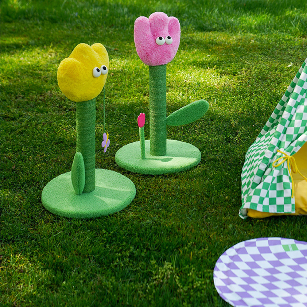 ZEZE Tulip Cat Tree Scratching Post