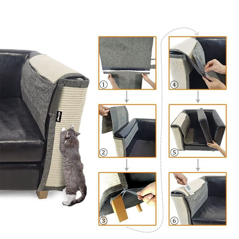 Cat Scratch Protector for Sofa- Furniture Shield Mat for Cats