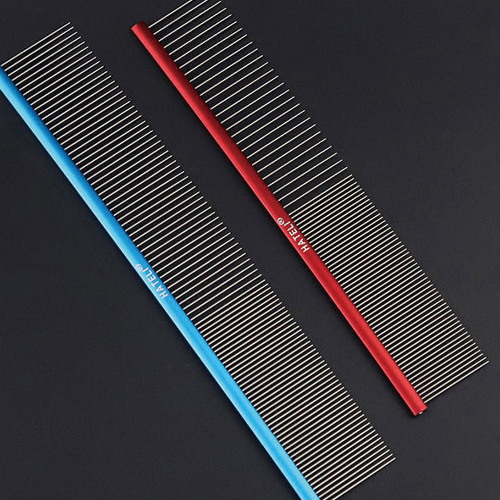 Pet Steel Comb Grooming Detangling Fine Tooth