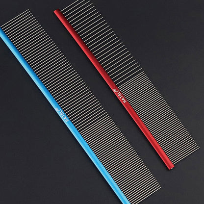 Pet Steel Comb Grooming Detangling Fine Tooth