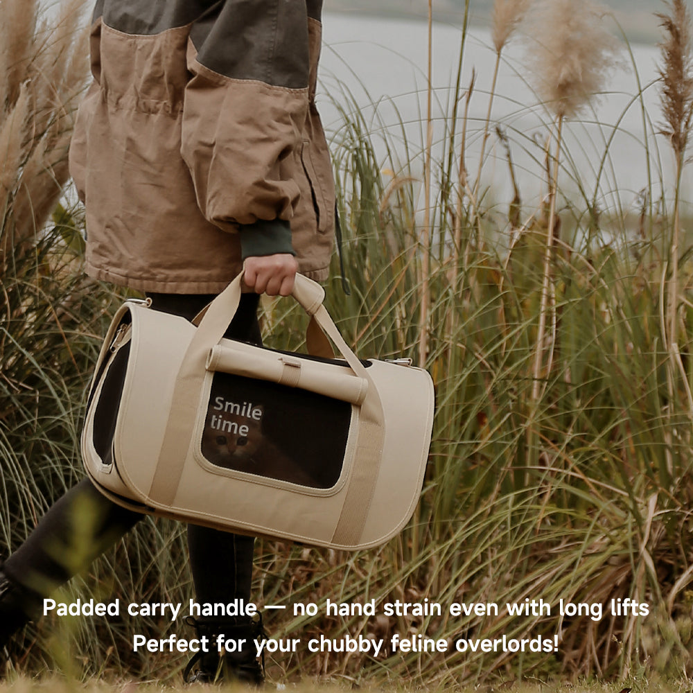 SMILE TIME Amber Autumn Pet Carrier - Large 52.5x29x30cm