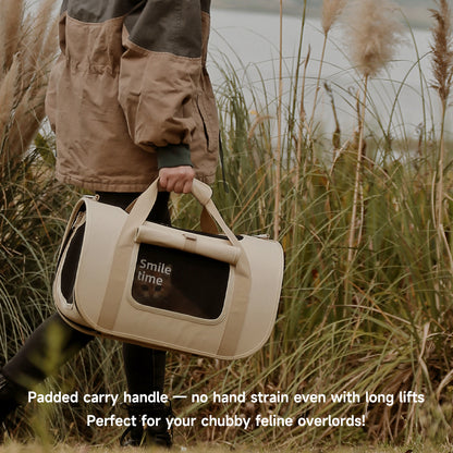 SMILE TIME Amber Autumn Pet Carrier - Large 52.5x29x30cm