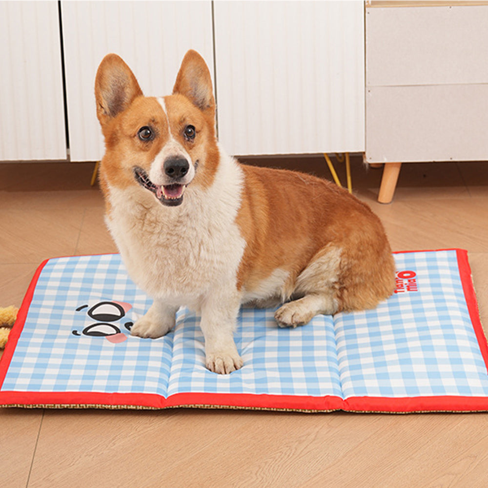 Reversible Cooling Pet Mat – Waterproof Non-Slip All-Season Bed Pad