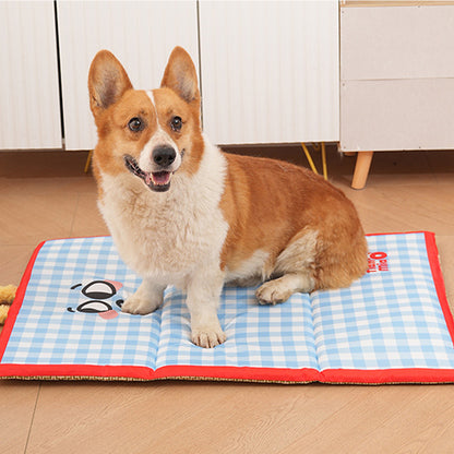 Reversible Cooling Pet Mat – Waterproof Non-Slip All-Season Bed Pad