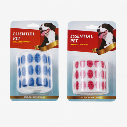Pet Self-Adhesive Bandage – Vet Wrap Cohesive No-Glue for Cats & Dogs