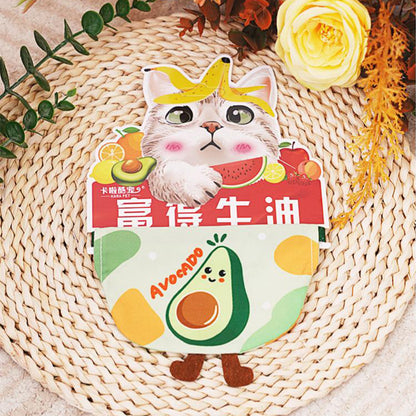 KARA PET Fruit Theme Bandana Collar for Cats