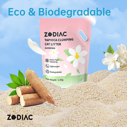 ZODIAC Advanced Clumping Cat Litter – Tofu Mix With Puffed Tapioca - Tea Tree