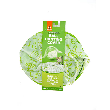 FOFOS Green Ball Hunting Cover Cat Toy