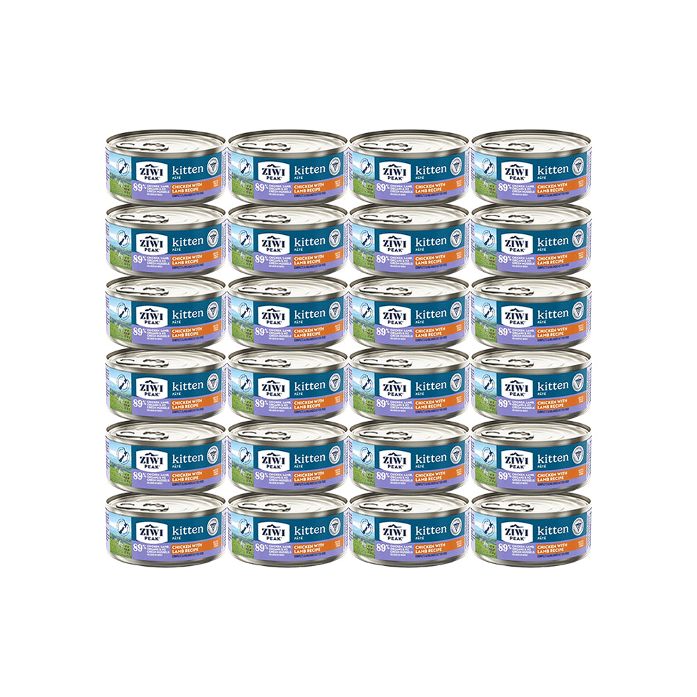 ZIWI PEAK Chicken with Lamb Recipe Kitten Wet Cat Food Cans