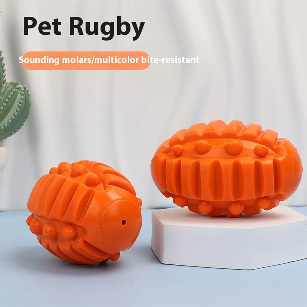 Durable Food Dispensing Squeaky Dog Chew Toy