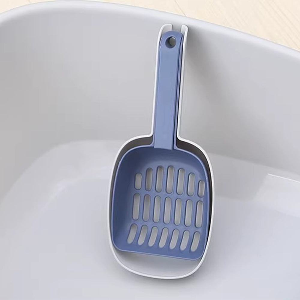 Large Open Cat Litter Box with Removable Wide Step