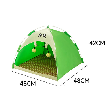 Cooling Summer Pet Tent Bed