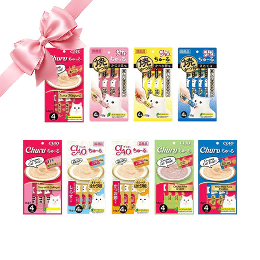 CIAO Churu Puree Cat Wet Treat-40pcs