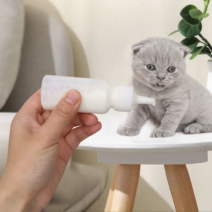 Pet Feeding Bottle Set – Newborn Puppy & Kitten Nursing Kit (PVC Storage Case)