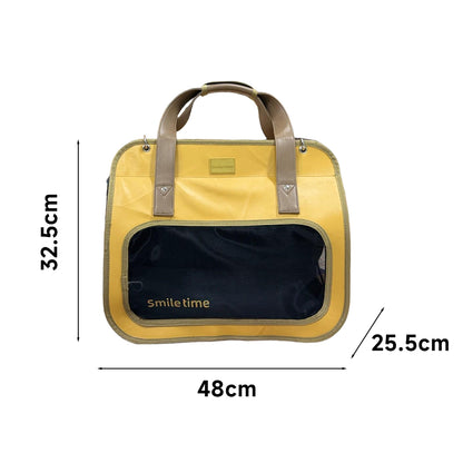 SMILE TIME Amber Vista Panorama Pet Carrier 48x25.5x32.5cm