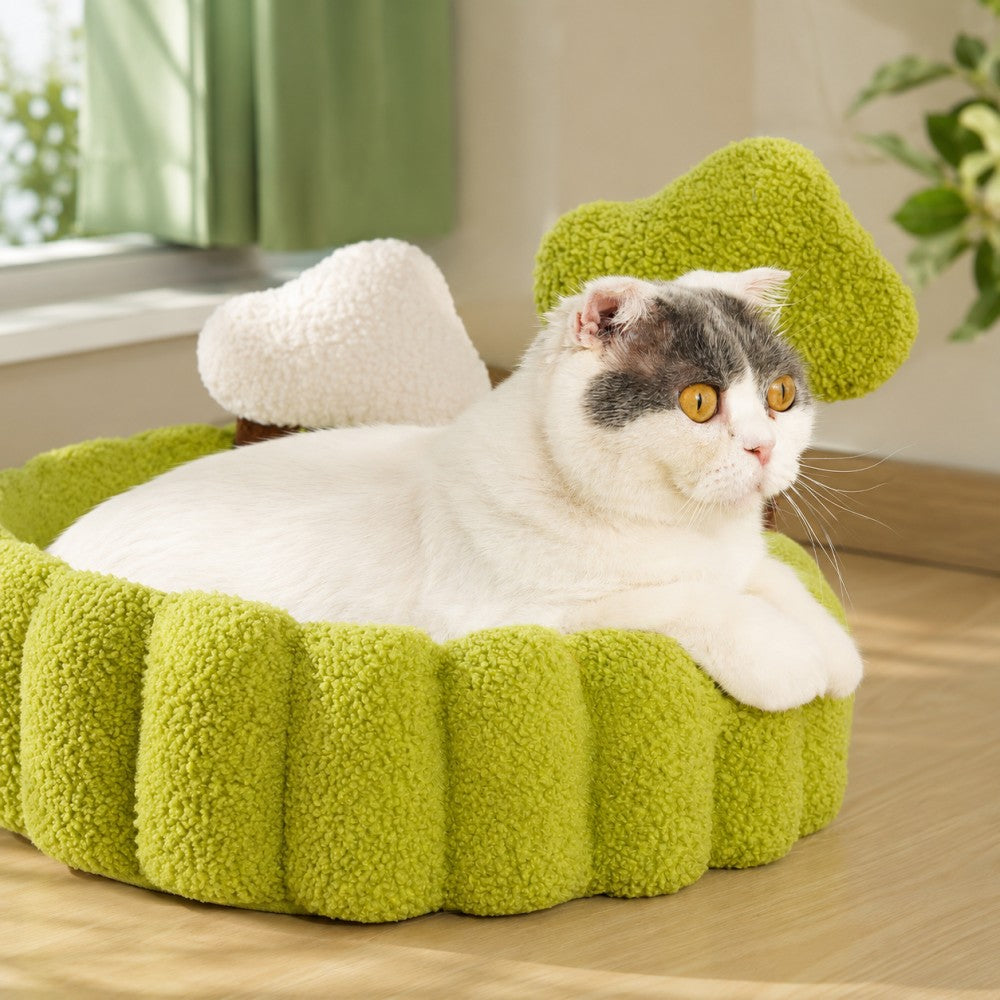 Sisal Cat Scratcher Bowl Bed Money Tree