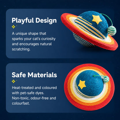 Luxury Galaxy Series Extra Large Planet Scratcher
