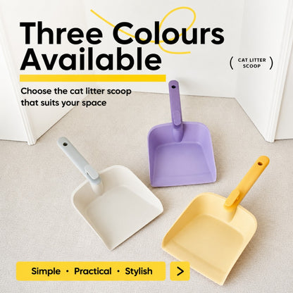 Long Handle Cat Litter Scoop – Durable Easy-Clean Design