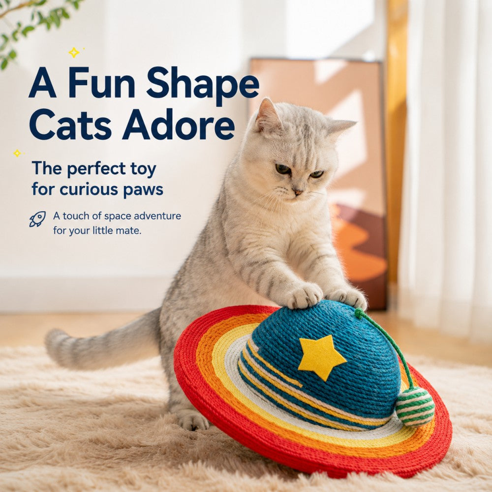 Luxury Galaxy Series Extra Large Planet Scratcher