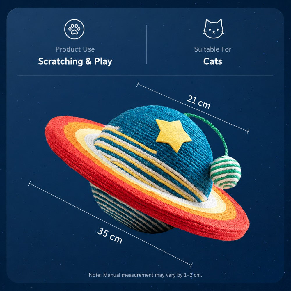 Luxury Galaxy Series Extra Large Planet Scratcher