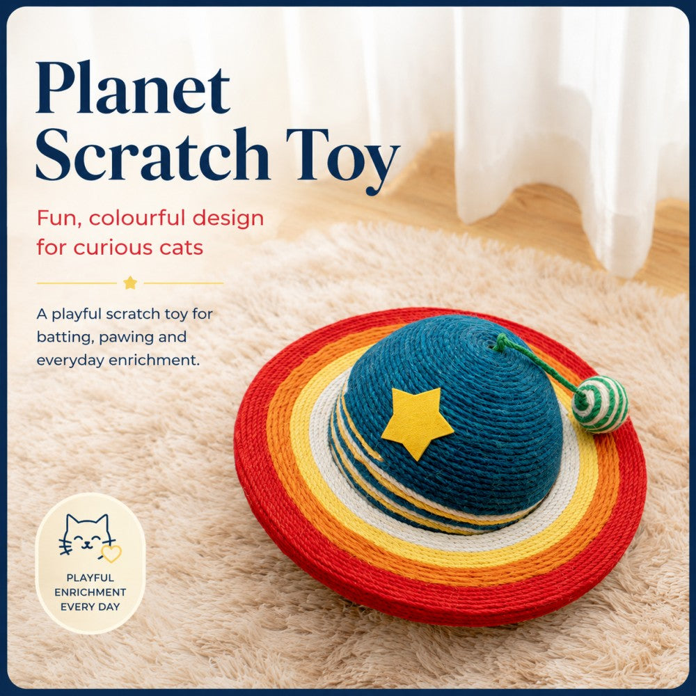 Luxury Galaxy Series Extra Large Planet Scratcher