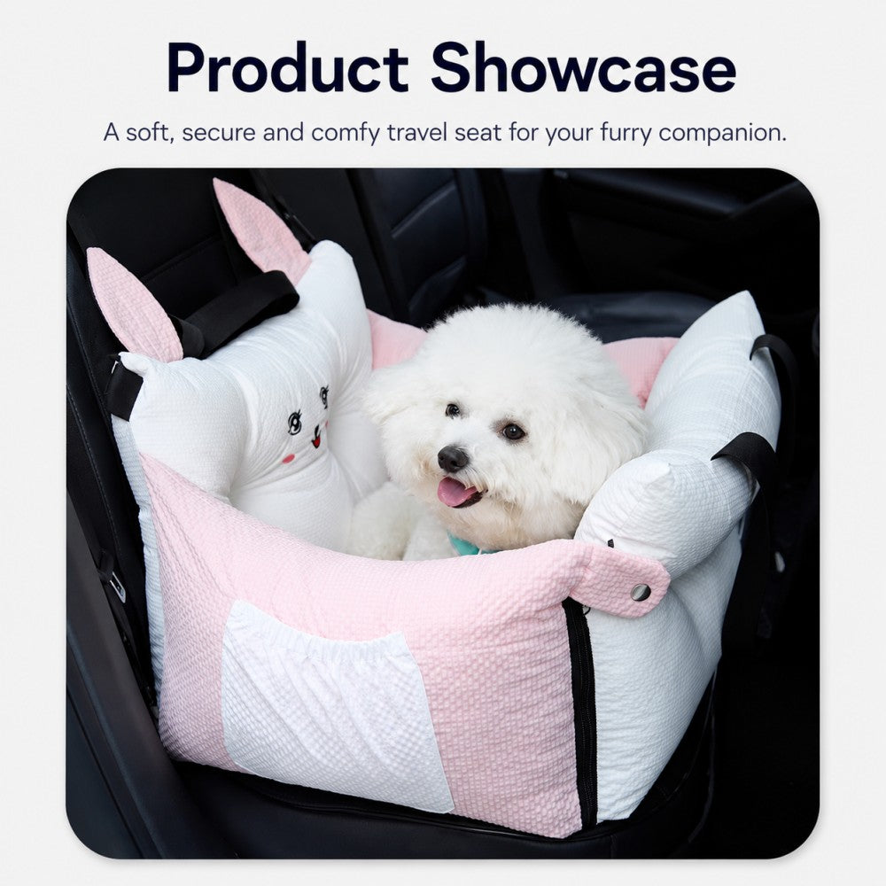 Portable Car Pet Bed Travel Cushion for Cats and Dogs
