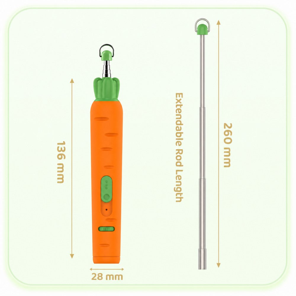 USB Rechargeable Cat Laser Toy – Interactive Projection Teaser Wand