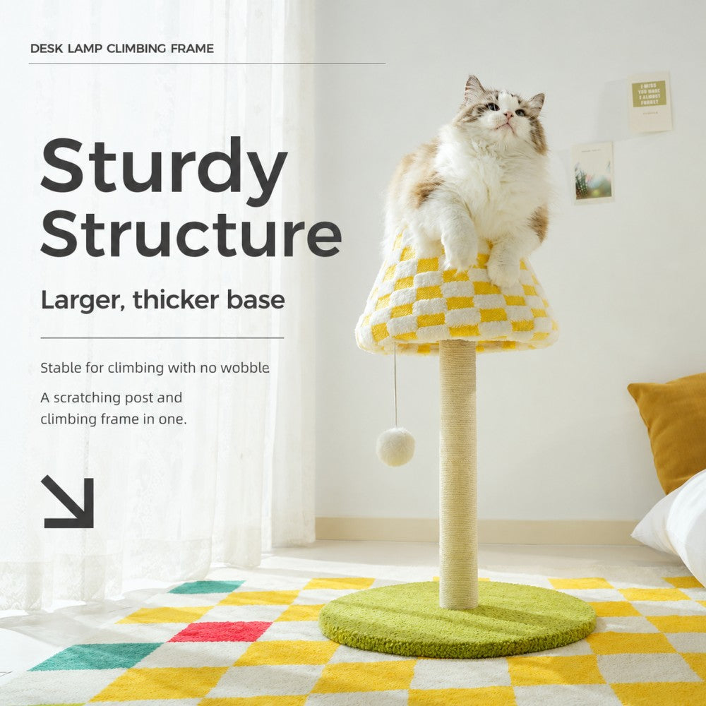 Lamp Style Cat Scratching Post Interactive