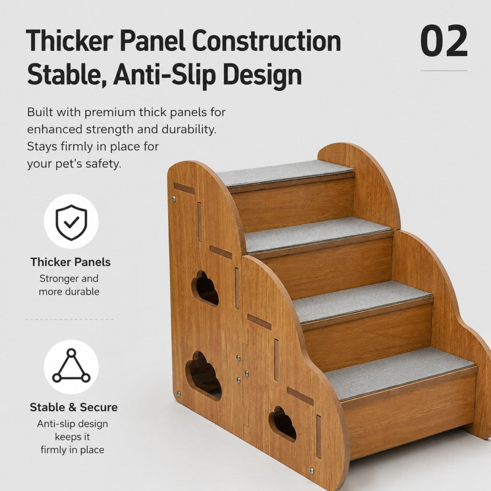 Pet Stairs Step Ramp Cloud Design