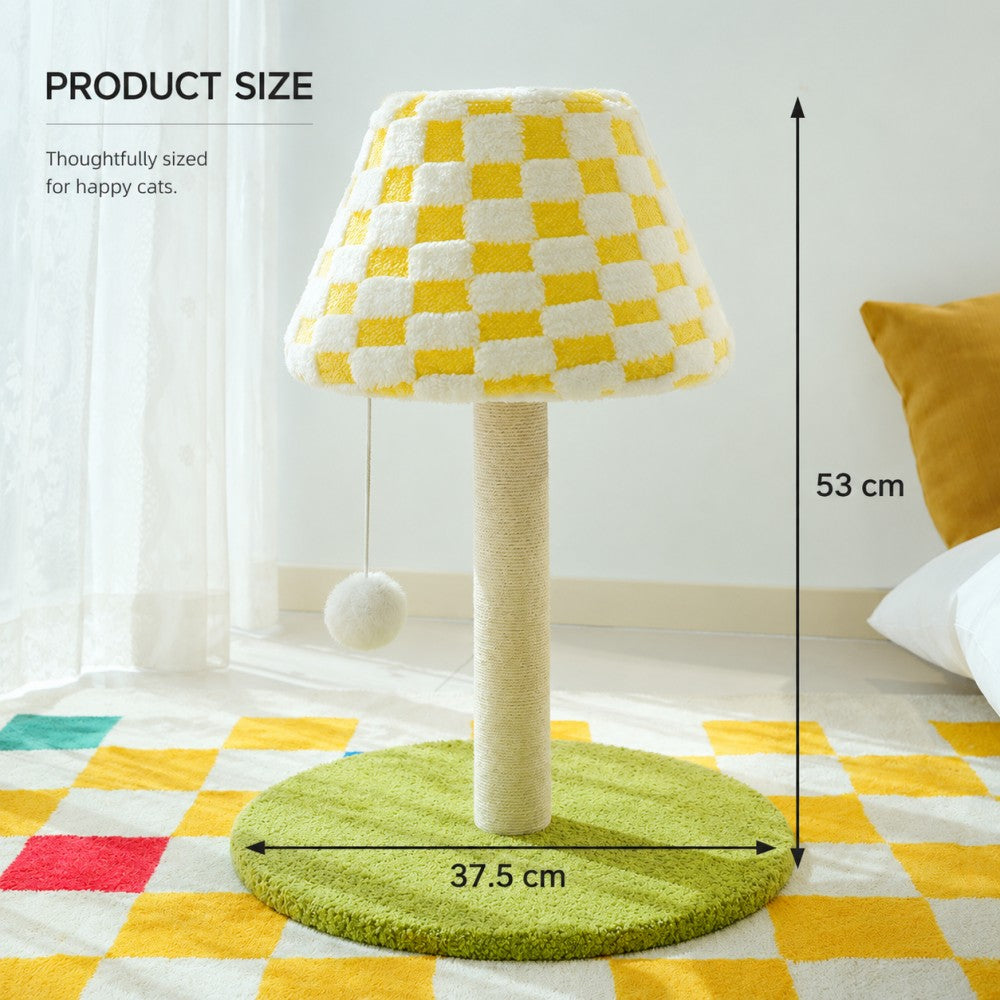 Lamp Style Cat Scratching Post Interactive