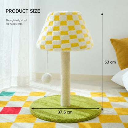 Lamp Style Cat Scratching Post Interactive