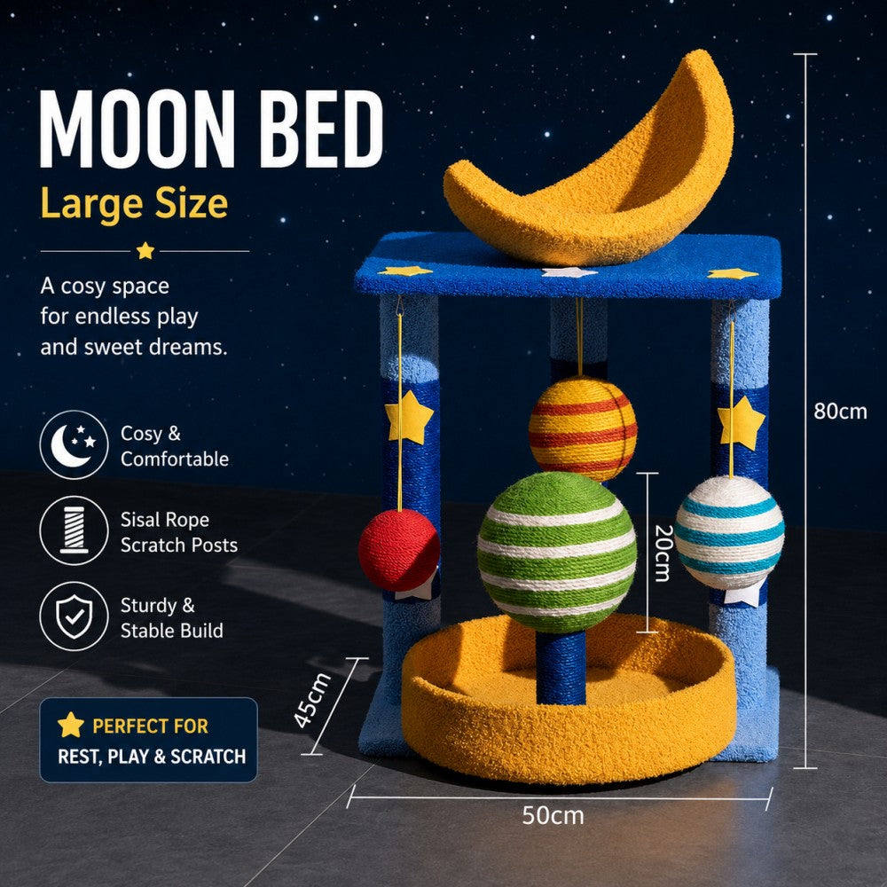 Luxury Galaxy Series Extra Large Planet Scratcher