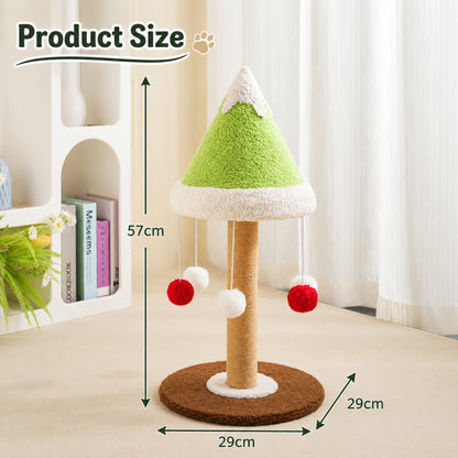 Cedar Cat Scratching Post Interactive Toy