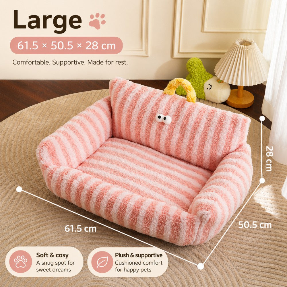 Plush Pet Sofa Bed Cozy Warm