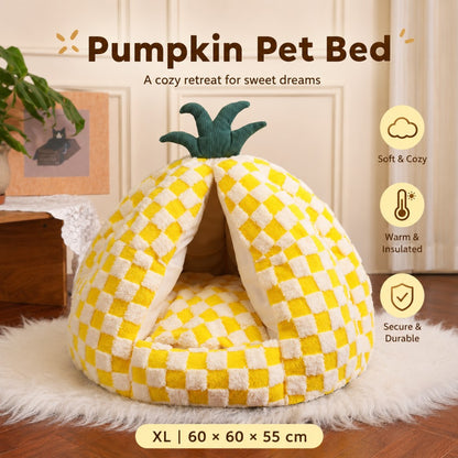 Enclosed Cat Bed Cozy Warm House