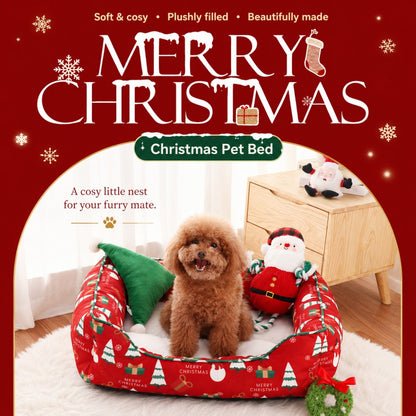 Pet House Snowman Tree L 86X61X20CM