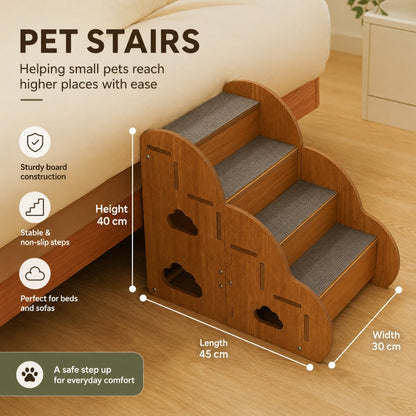 Pet Stairs Step Ramp Cloud Design