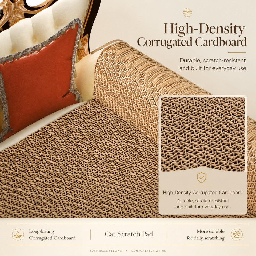 Cat Scratcher Lounge Sofa Corrugated Cardboard